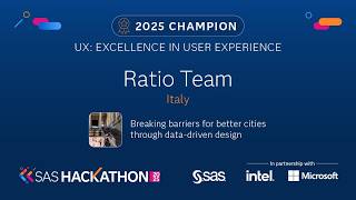Rationence Winner at SAS Hackathon 2025 (Pitch Version)!