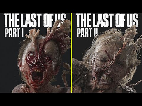 The Last of Us Part I vs Part II All Returning Models Comparison