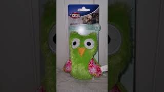 Игрушка сова для маленьких собак и котиков.