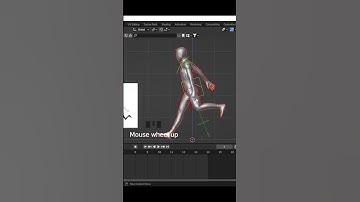 Run Cycle Animation I Easy Way Ever I part-01-mds design #shorts  #3danimationdesign