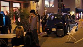 Video thumbnail of "Bohemian Rhapsody karaoke in the streets of San Luis Obispo"