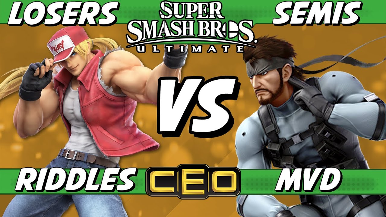 CEO 2023 - Riddles (Terry) vs MVD (Snake) Losers Semis - Smash Ultimate