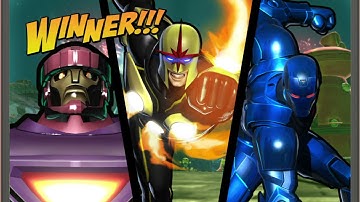 ULTIMATE MARVEL VS. CAPCOM 3 / ARCADE MODE [NOVA / SENTINEL alt / IRON MAN] Lv.VERY HARD