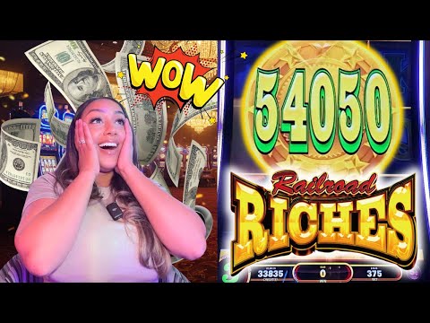 Railroad Riches Drops A MEGA COIN For A HUGE Surprise Jackpot!