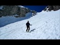 2017.04 Ski rando Grand Château, la descente