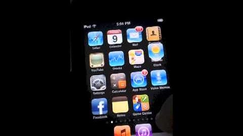 iOS glitch: stuck, floating icon