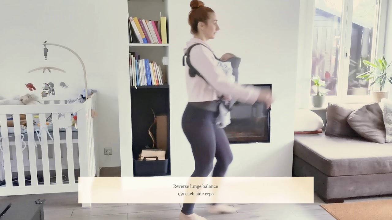 Baby carrier workout YouTube