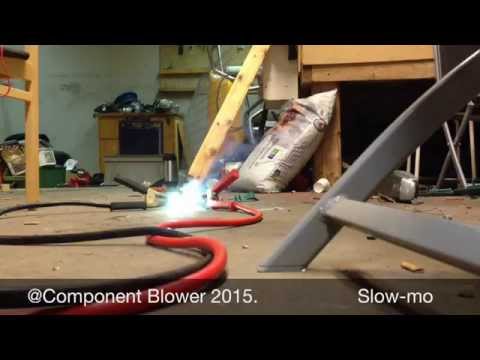 Melting nail with car battery