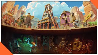 Robots that are trying to escape a dying Earth? | SteamWorld Build
