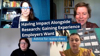 Having Impact Alongside Research: Gaining Experience Employers Want