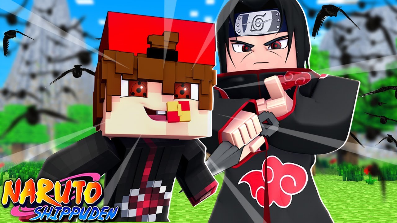 Minecraft - Who's Your Family? O FILHO de ITACHI UCHIHA da AKATSUKI ! NARUTO SHIPPUDEN