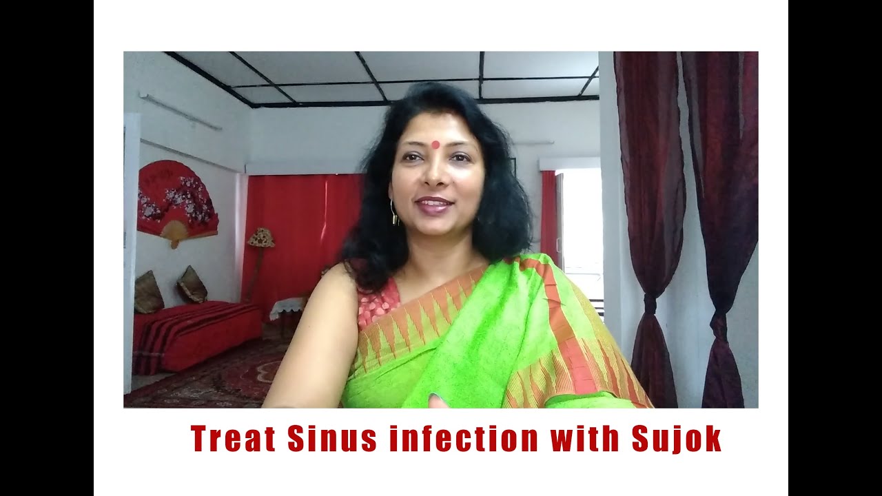 Treat Sinus infection with Sujok - YouTube