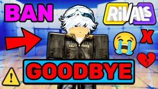 The #1 PLAYER got BANNED... (Roblox Rivals News) Very Sad 😭 screenshot 5