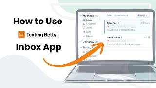 How to Use Texting Betty Inbox App screenshot 1