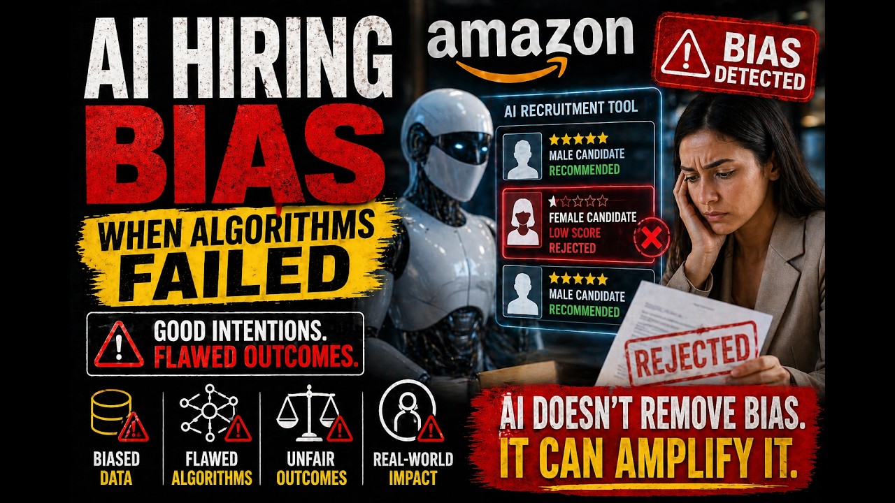 Amazon AI Hiring Failure: When Algorithms Became Biased - YouTube