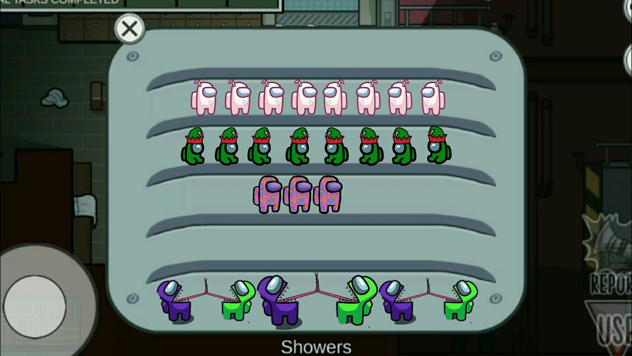 New Vent Cleaning Task in Among Us RobMax Among Us New Task in Among Us YouTube