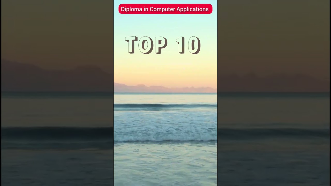 TOP 10 Diploma Computer Courses part-2 