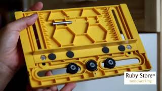 Handle, Knob and Pull Installation Jig and Shelf Pin Jig