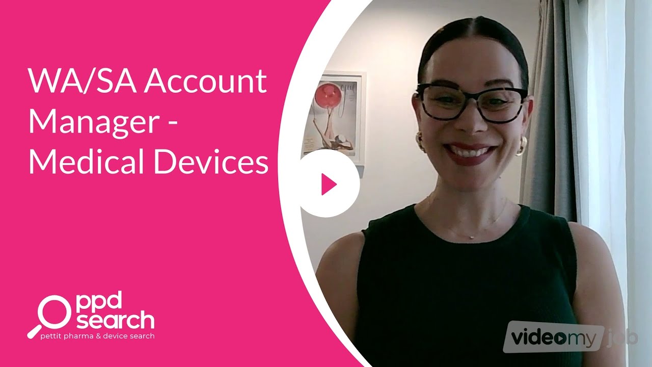 WA/SA Account Manager - Medical Devices - YouTube