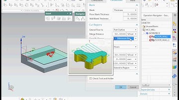 Siemens NX CAM tutorial for beginners creating CNC program  part 2