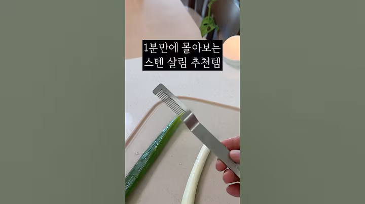 주방에서 매일 쓰는 스텐 살림 5가지 #쿠팡추천템