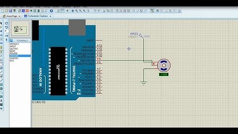 Servo motor to Arduino Proteus Simulation - Servo Sweep - Arduino Proteus  Simulation tutorial # 25