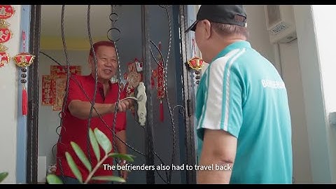 Smart home visits for our befrienders from NTUC Health Active Ageing Centres