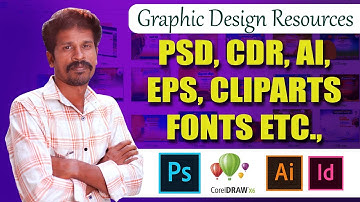 Get Free Graphic Design Resources PSD, AI, CDR, EPS, Clipart, Fonts, etc.,