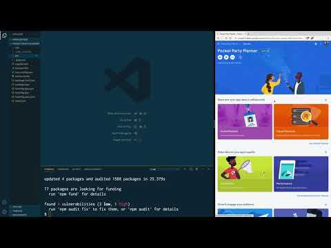 Install Firebase in your Ionic Framework Application and create your first Firebase App