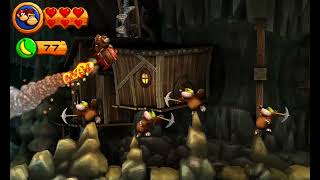 Donkey Kong Country Returns 3D - Cave - Mole Patrol