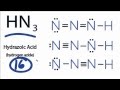 Resonance Structures of HN3