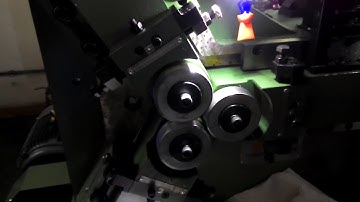 Testing thread rolling machine for pipe connecter parts TB-60A