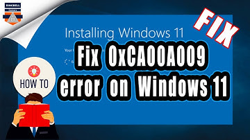 How to fix windows update error 0xCA00A009