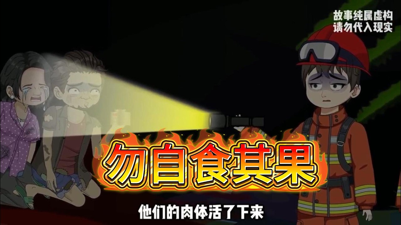 父母模拟丧尸围城的极端教育，将女儿困于地下室十八年。当真相揭开，绝望与反抗交织，人性与兽性的界限在这场生存实验中彻底模糊。#沙雕动画 #动画推荐 #漫剧