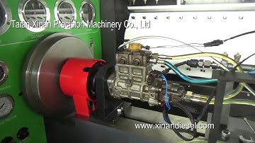 XNS815A common rail test bench 320D PUMP testing