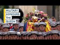 Queens funeral military serve former commanderinchief for final time