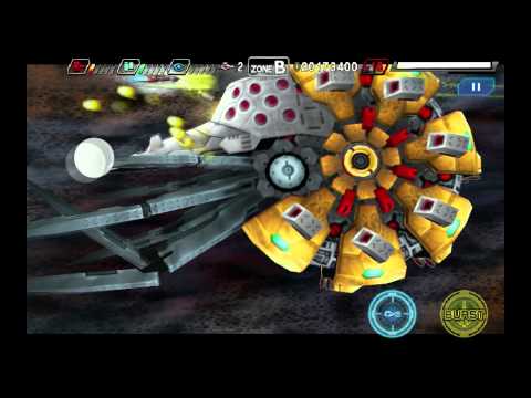 DARIUSBURST Second Prologue HD GamePlay 11 min
