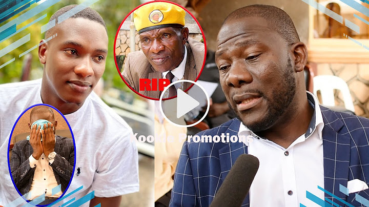 Bambi Tamale Mirundi Afudde Asonyiiwe Mutabani we Mirundi jr. Simon Muyanja Lutaaya Abotodde Ebyama