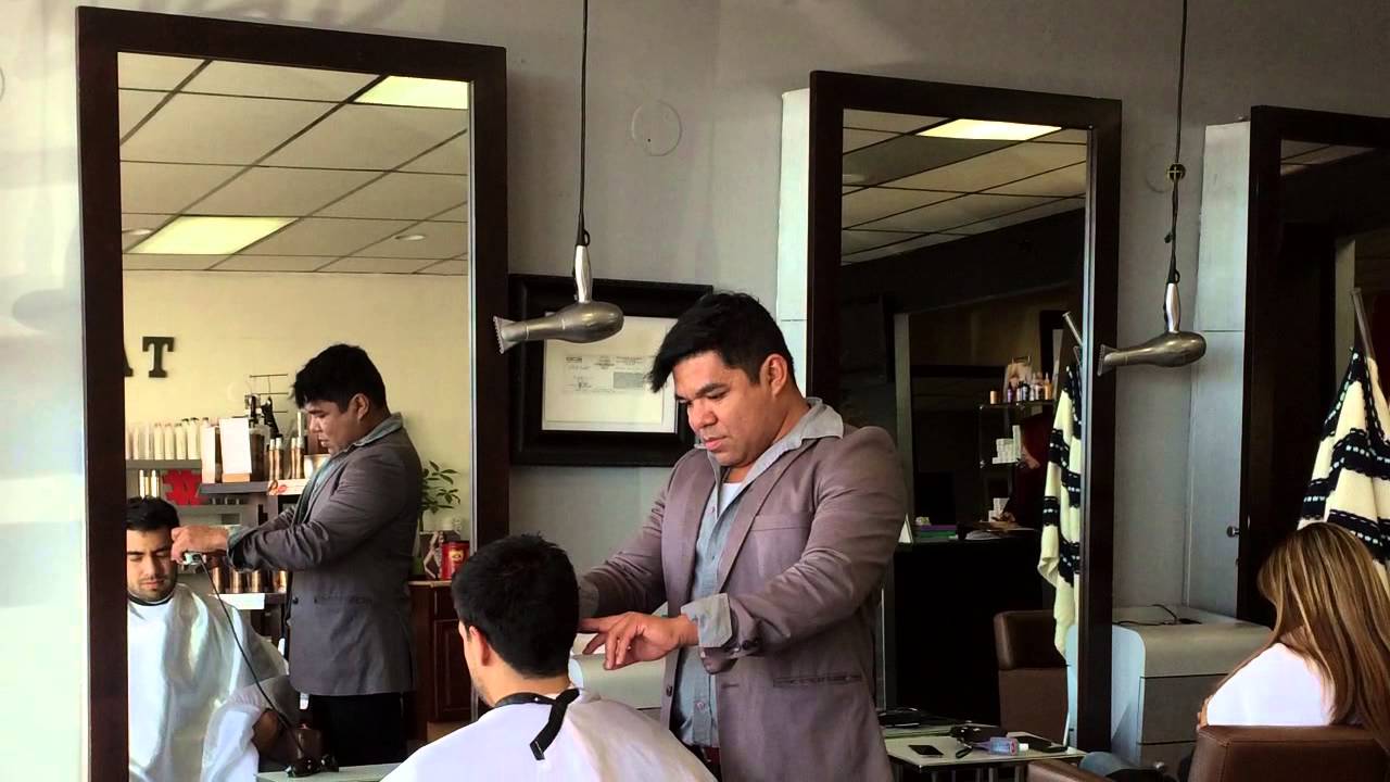 Hair Salon Near By- Hair Cut- Chula Vista Posh Salon and Spa - YouTube