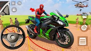 🕷️ Spiderman Luxury Ninja Bike&Red Spiderman 3D Game🤩Indian Thift Auto 🤑Purchase Lot's of Spiderman screenshot 2