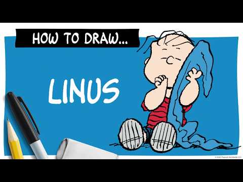 Comment dessiner Linus