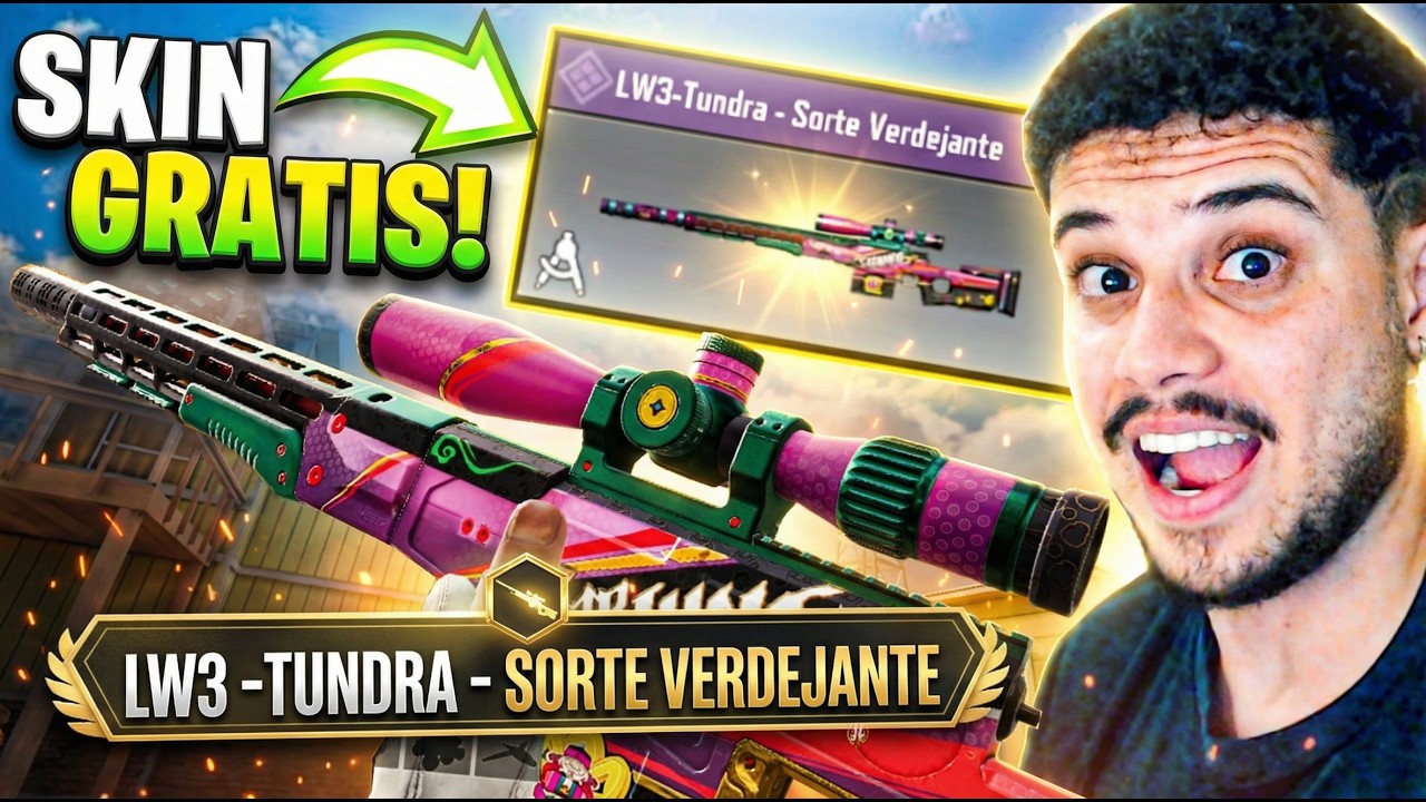 Mais de 40 KILLS com a NOVA SKIN GRATIS da TUNDRA no COD MOBILE!