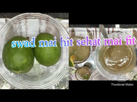 garmi mai sharir ko de thandak and energy aam panna/without sugar and gud, healthy ,tasty AAM PANNA😋