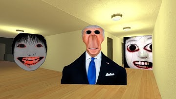 MY NAME IS JOE BIDEN YOSHIE AND AHENO #nextbots #ObungaWorldGMod