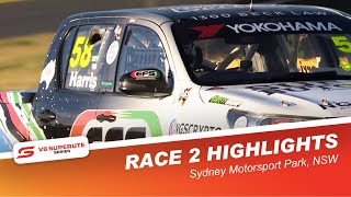 Race 2 Highlights, Sydney Motorsport Park NSW | 2023 V8 SuperUtes