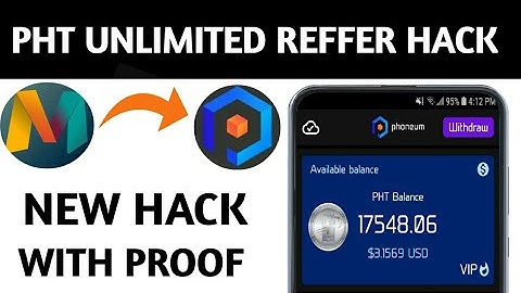 Phoneum app unlimited refer trick | phoneum refer script | phoneum app payment proof | free pht coin