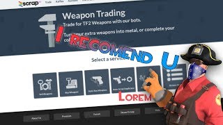 Quick & Easy Auto Smelt Refs + Scrap Duplicates Weapons [Scrap.tf 2019 Guide]