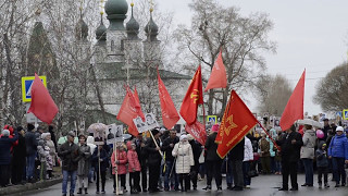 Бессмертный полк. Шествие 9 Мая. Соликамск. 2017