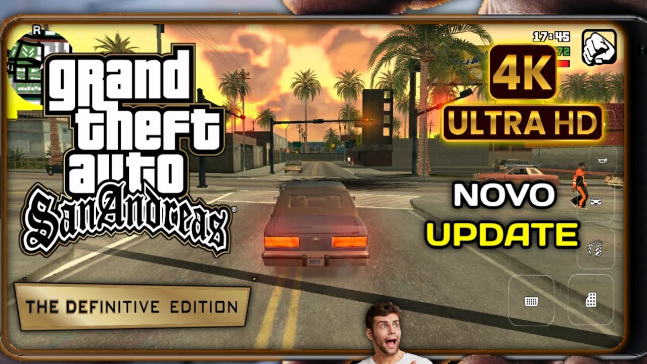 COMO JOGAR GTA SAN ANDREAS DIFINITIVE EDITION PARA ANDROID E IOS