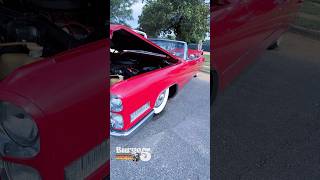Hot Rod Cadillac! Custom Bagged classic from Rods& Ribeyes magnolia Blossom Festival @burge5